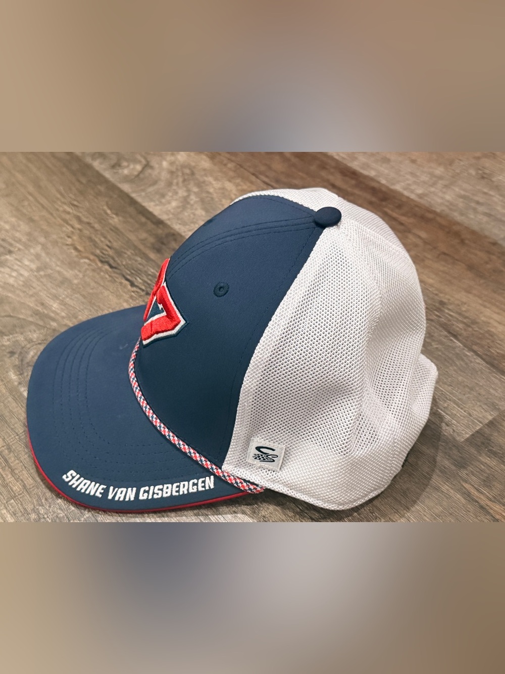 Nascar Navy, White & Red 97 Trucker Hat - Picture 2 of 8